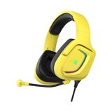 2E Gamıng Headset HG340, mini-jack/dual 3.5mm, RGB, 2m, yellow (2E-HG340YW) — Pctech — Periferiya cihazları