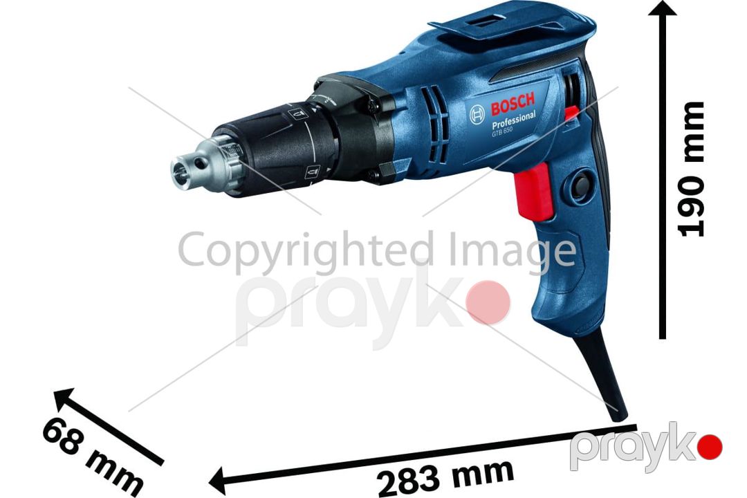 Vintburan alçıpan üçün elektrikli Bosch GTB 650 06014A2000 — Təmir və inşaat, Bakı (5)