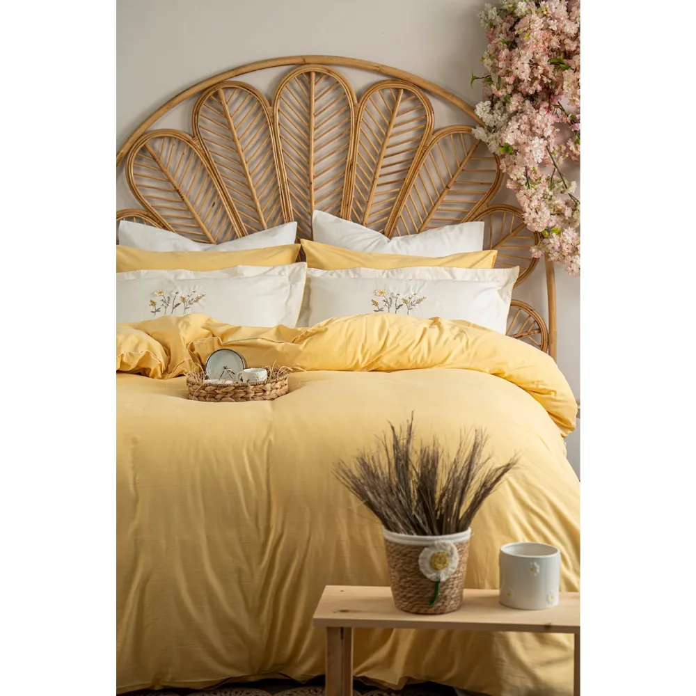 Yataq dəsti İyiGecələr Sweet Dreams, iki nəfərlik, Sarı (8681234943862) — Döşəmə dəsti, Bakı