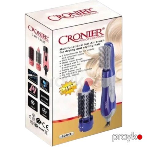6797 Məhsulun adı: Fen-fırça Cronier CR-800-2, 5000 Vt, göy Brend — Bakı