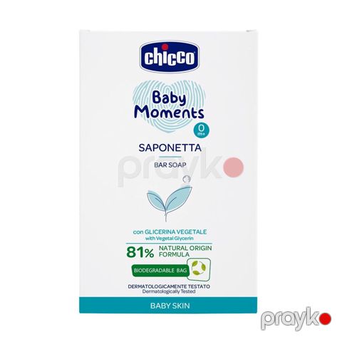 Uşaq sabunu Chicco Baby Moments,100 q — Bakı