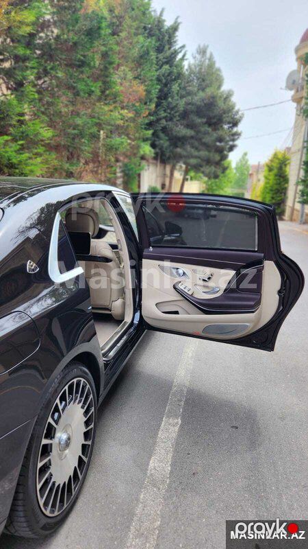 Mercedes s class, 2019 il — Minik avtomobili icarəsi, Bakı (4)