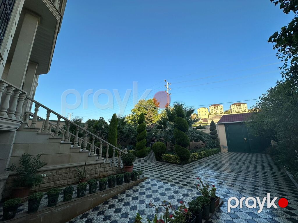 Satılır 9 otaqlı həyət evi/bağ evi 500 m² — Ev, villa, Bakı (2)