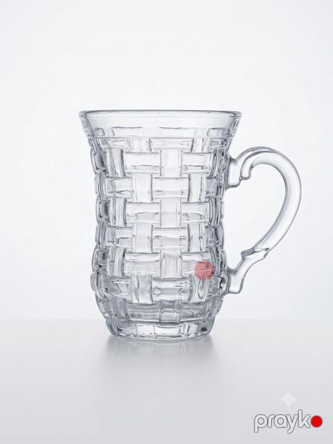 Fincan dəsti JT glass, bərkidilmiş şüşə, şəffaf, 6 əd, 200 ml — Bakı