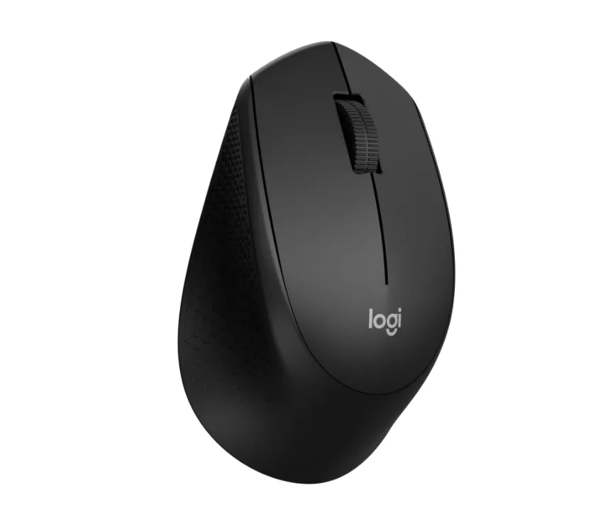 Logitech Mouse M330 Silent Plus Black — Mallar, Bakı (4)