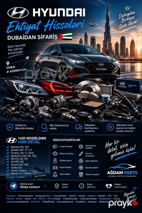 Hyundai ehtiyat hissələri — Bakı