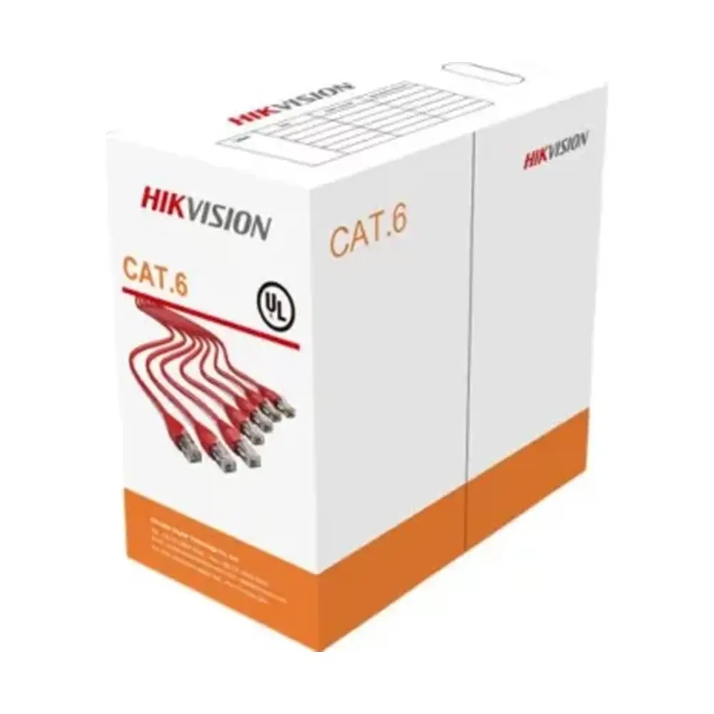 Hikvision 305 m CAT6 UTP Network Cable (Solid Copper, 0.565 mm, CM) — Bakı