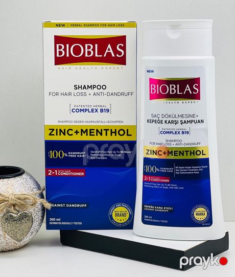 Şampun Zinc+Menthol, 360 ml — Bakı