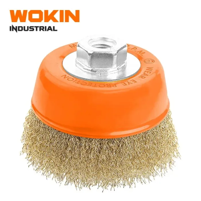 Wokın Çanaq Formalı Tel Fırça (5" / 125 mm) — Bakı