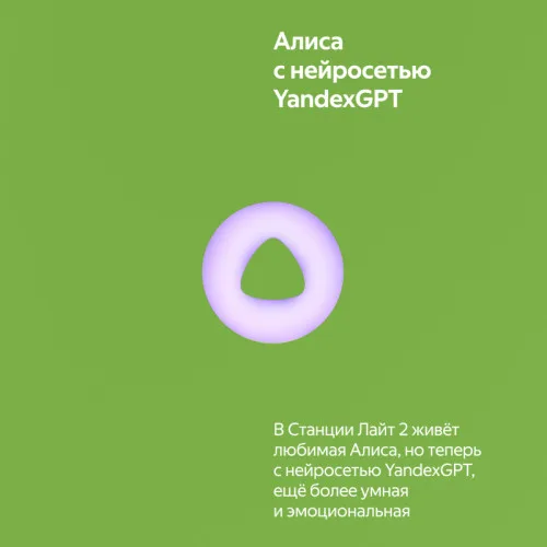 Ağıllı dinamik Yandex Lite 2 Green (YNDX-00026GRN) — Mallar, Bakı (4)