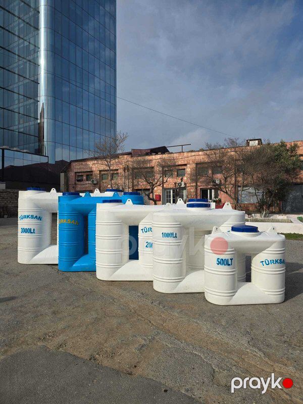 Plastik su çənləri — Su çənləri, kanisterləri, bochkalar, Bakı (2)