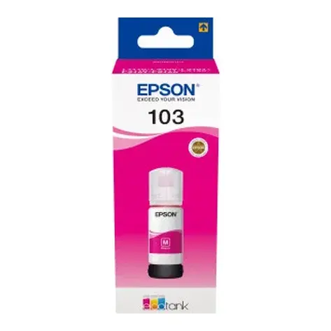 Epson 103 EcoTank Magenta Ink Bottle (C13T00S34A) — Bakı