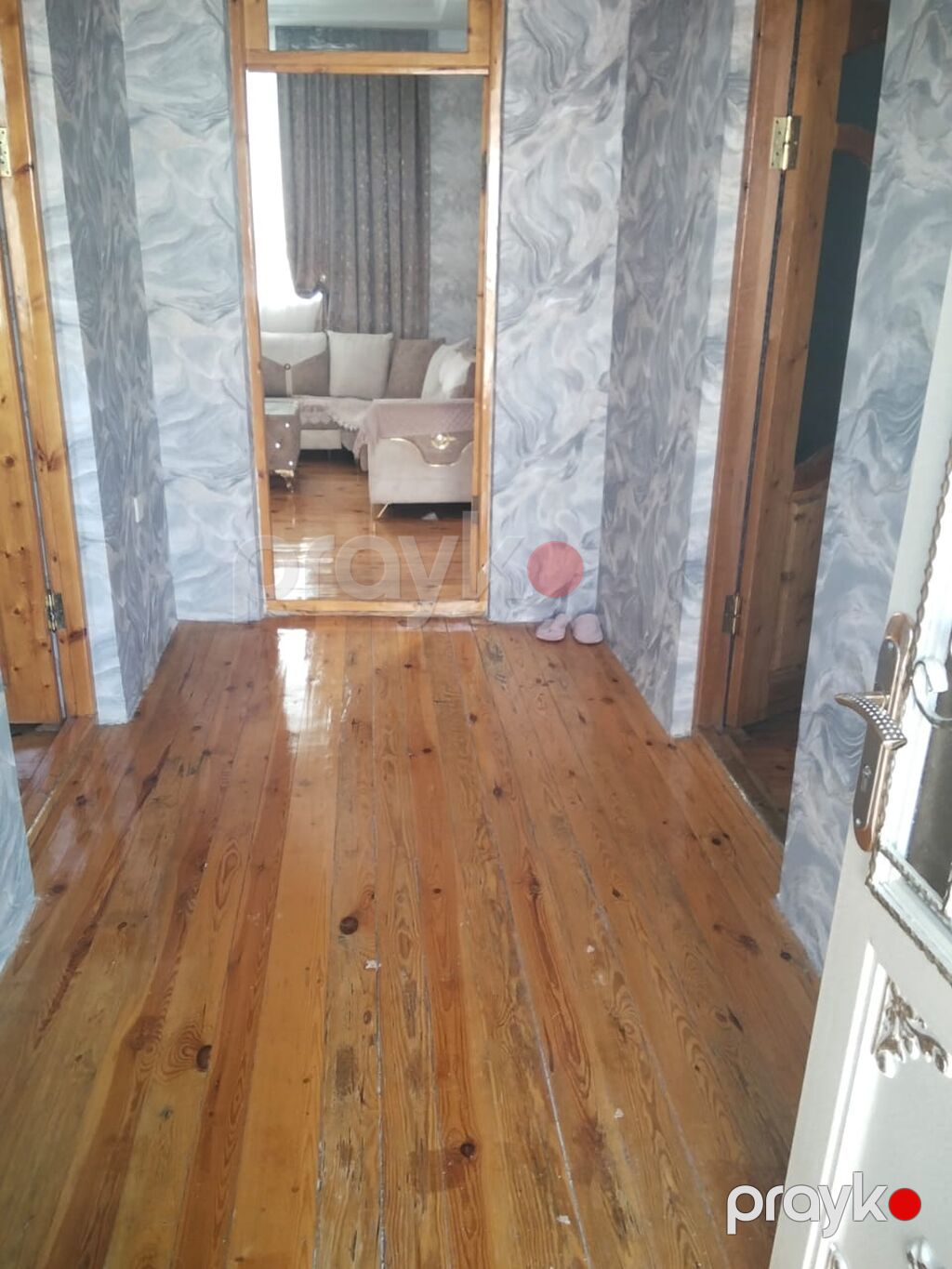 Ev Avtozavod qesebesinde yerlesir 2 sotun icinde 3 otaq 1 zal — Mənzil, Gəncə (6)