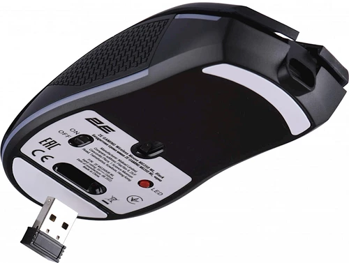2E MG350 WL RGB Black Gaming Mouse — Klaviaturalar və siçanlar, Bakı (3)