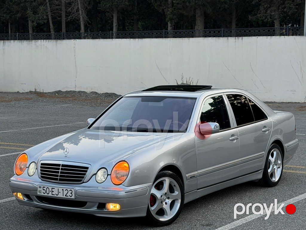 Mercedes E 200, 2.0 L, 2000 il, 312 856 km — Avtomobillər, Sumqayıt (2)