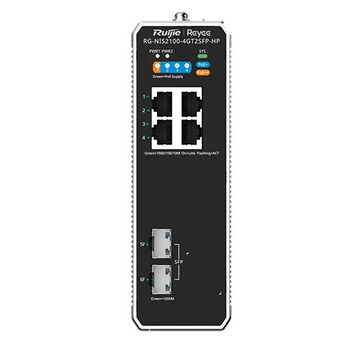 Reyee RG-NIS2100-4GT2SFP-HP Industrial Cloud Managed Switch — Şəbəkə və server avadanlığı, Bakı (3)