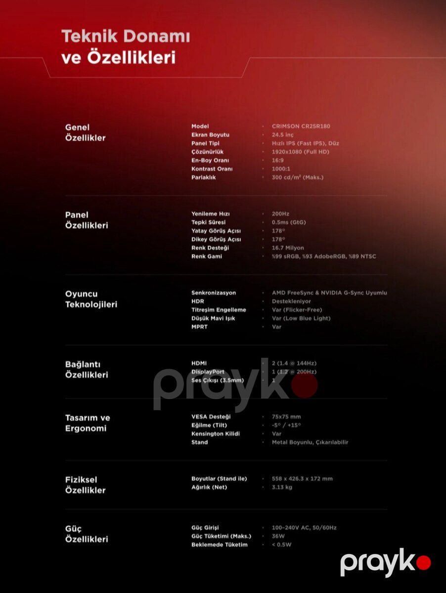 Monitor Rampage Crimson — Kompüterlər və noutbuklar, Gəncə (6)