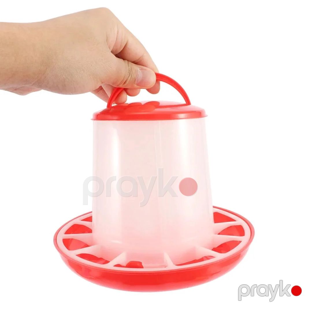 Yem təknəsi İL-2812, ağ-qırmızı, 4 kq, 23x23 sm — Mallar, Bakı (3)
