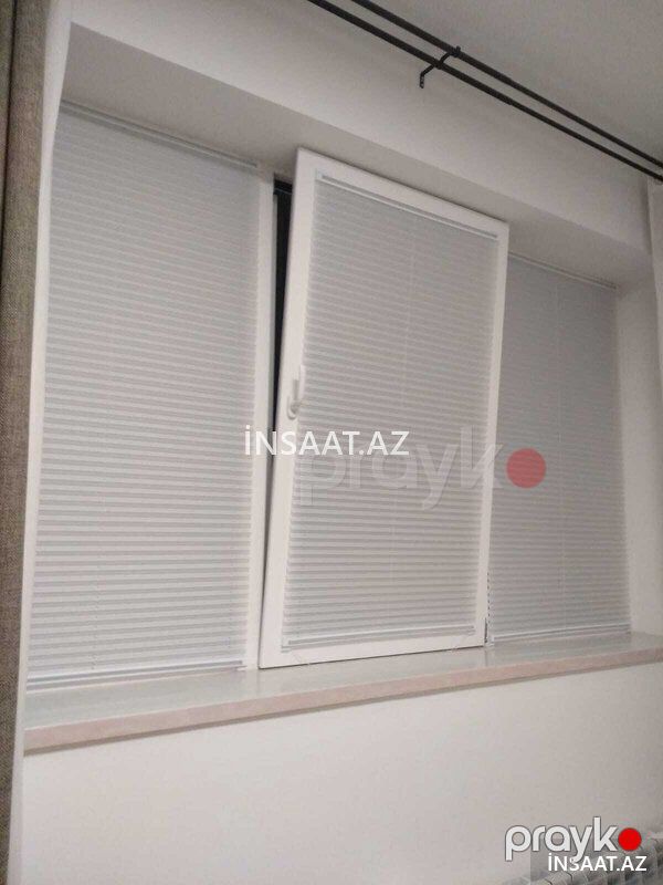 plisse jaluzlerr — Pəncərələr, qapılar, balkonlar, Bakı (2)