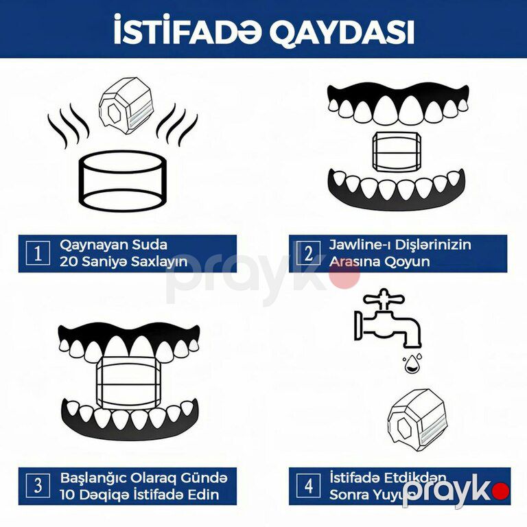 Çənə espanderi "JAW Exercıser" — Gözəllik və səhiyyə, Bakı (8)