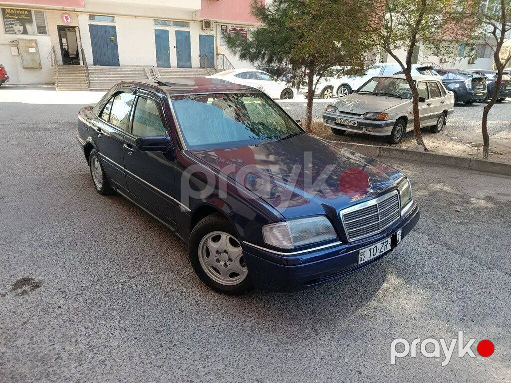 Mercedes C 200, 2.0 L, 1994 il, 225 544 km — Avtomobillər, Bakı (9)