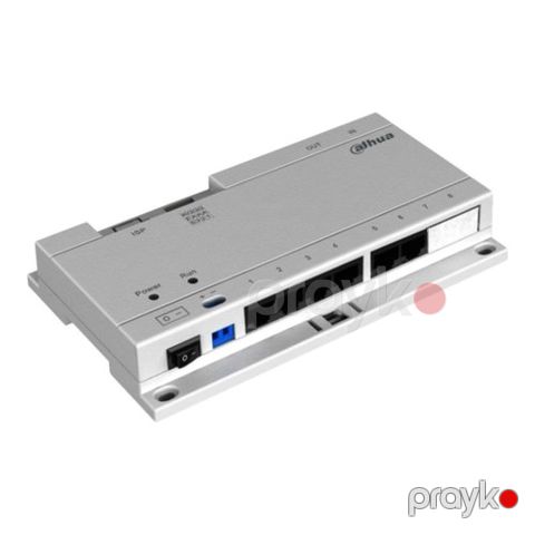 Dahua 6-Port PoE Switch +Adapter IP sistemlər üçün Dahua DH-VTNS1060A-A — Bakı
