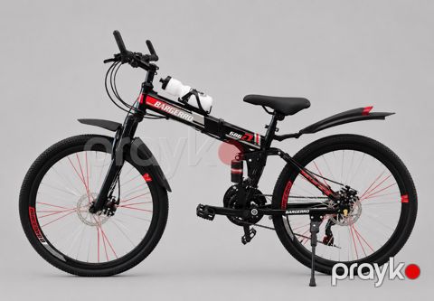 Qatlanan velosiped Bargerro RQSC004 29" qırmızı — Bakı