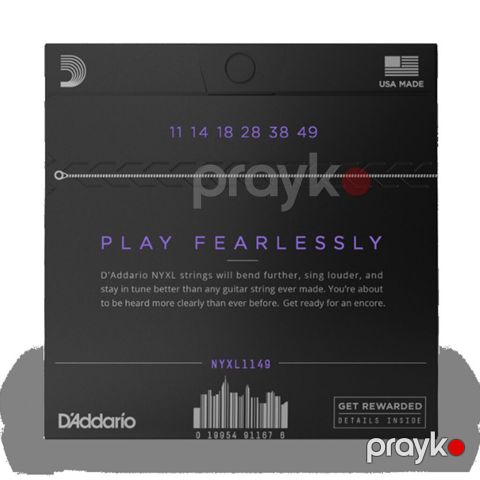 10326 Məhsulun adı: Sim dəsti D'addario, NYXL1149 Nikel Wound — Bakı