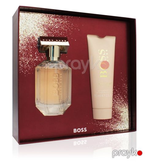 Hugo Boss The Scent ətir dəsti qadınlar üçün (ətir suyu 50 ml + bədən üçün losyon 75 ml) — Bakı