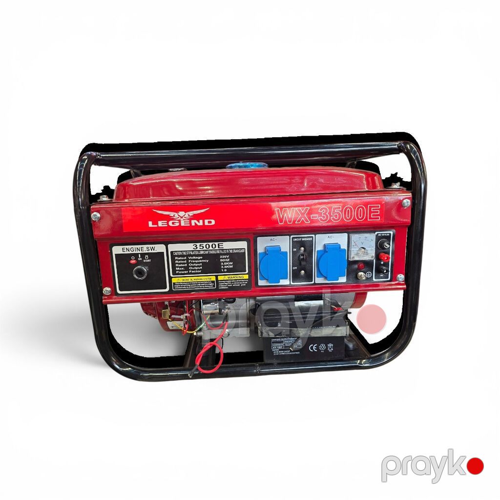 7250 Məhsulun adı: Benzin generator Legend WX-3500E, 3.5 kVt — Generatorlar, Bakı (2)