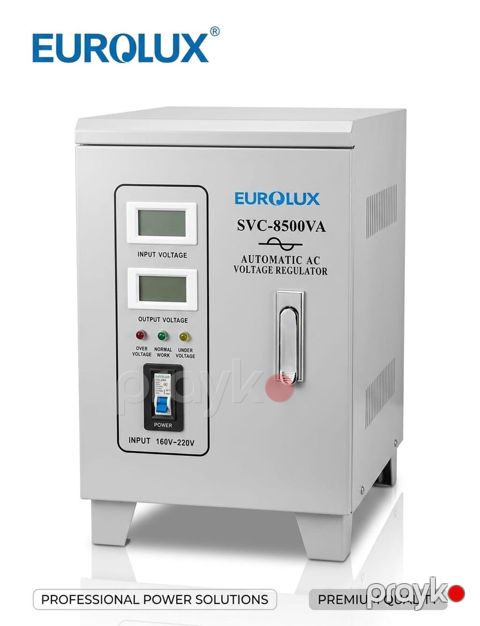 5840 Məhsulun adı: Gərginlik stabilizatoru Eurolux 8500VA 160/220 — Bakı