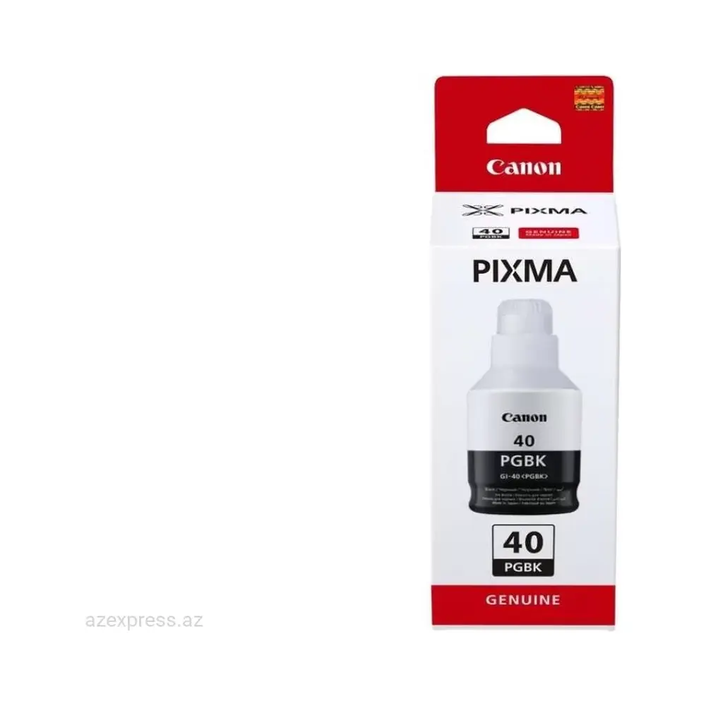 Canon INK Bottle GI-40 BK (3385C001) — Bakı