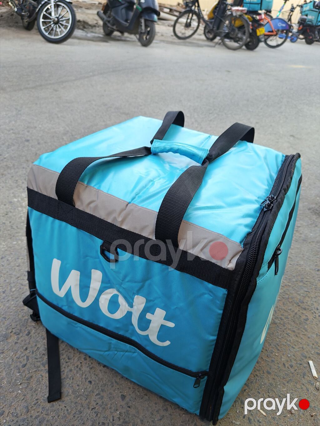 Wolt çatdırılma çantası – izotermal, böyük həcmli sırt çantası — Digər, Bakı (2)