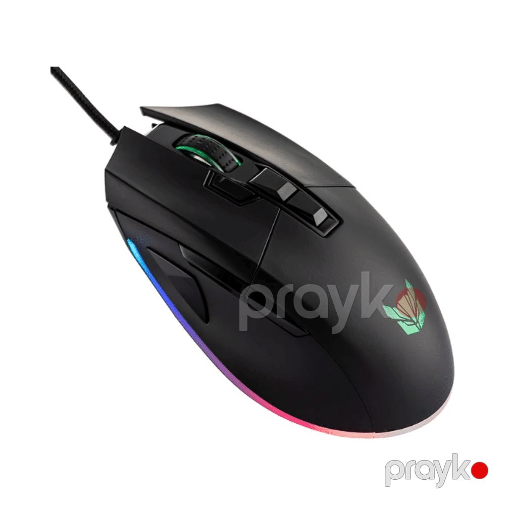 Rowl RGM-02 Pyrro USB Qara RGB Aydınlatmalı 10000DPI” Gaming mouse (Pyrro RGM-02) — Klaviaturalar və siçanlar, Bakı (2)