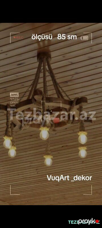 Taxta çilçıraq — Ev malları, Xırdalan (5)