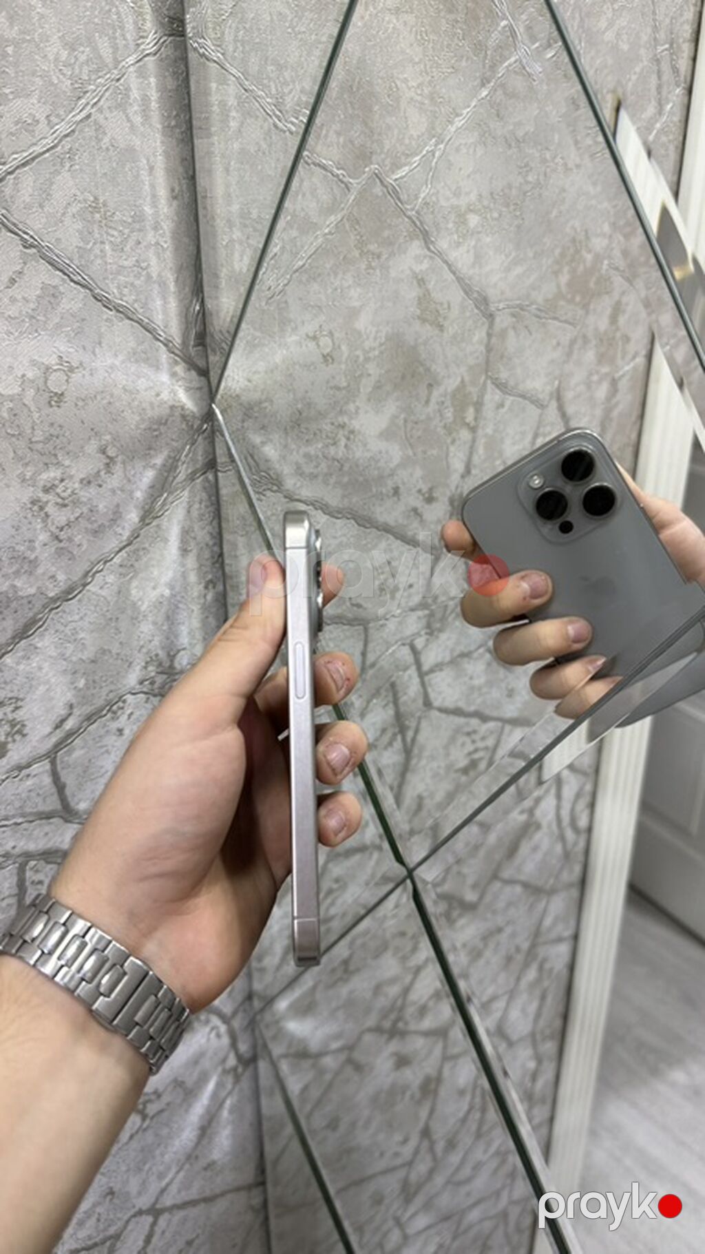 IPhone 15 Pro, Natural Titanium, Face ID — Apple iPhone, Sumqayıt (6)