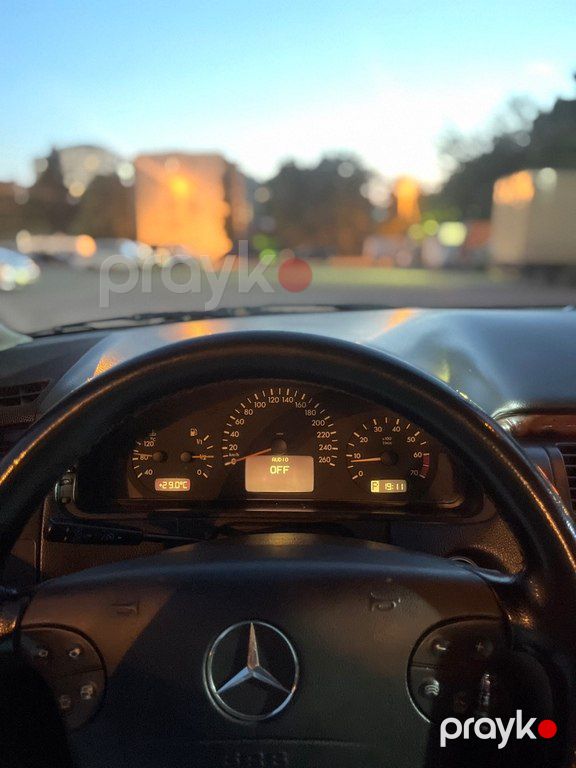Mercedes E 320, 3.2 L, 2001 il, 410 000 km — Avtomobillər, Bakı (9)