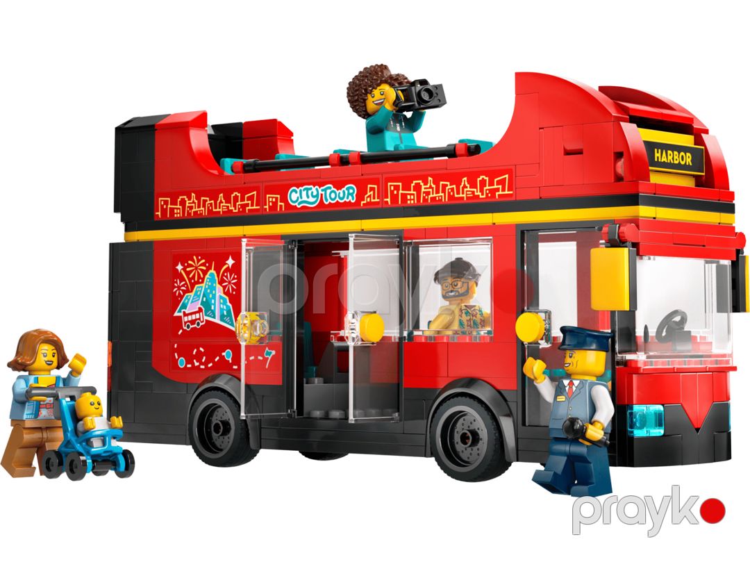 Konstruktor No Brand Red Double-Decker Sightseeing Bus V29 60407 — Mallar, Bakı (2)