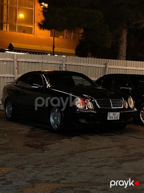 Mercedes CLK 200, 2.0 L, 1999 il, 126 500 km — Avtomobillər, Bakı (2)
