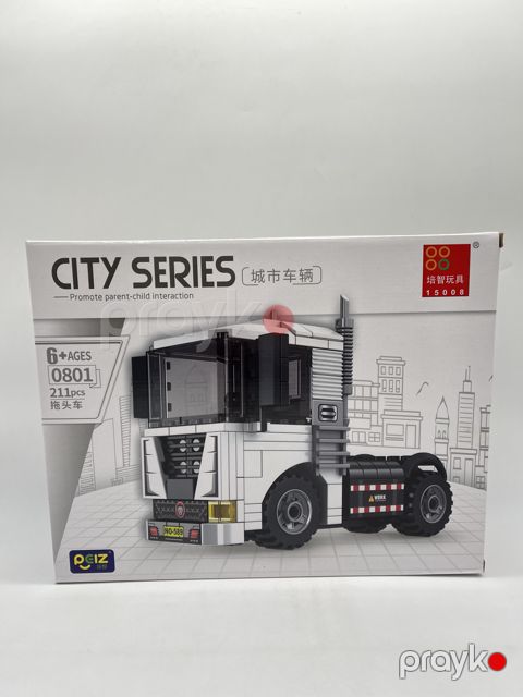 Konstruktor City Series, plastik, 211 element — Bakı