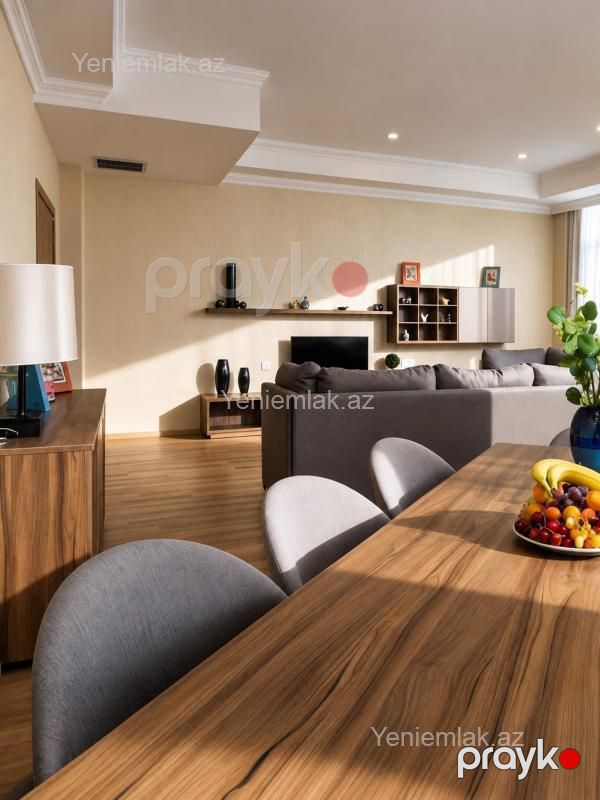 Kirayə 4 otaqlı Bina evi menzil (Yeni tikili), 195 m², Nərimanov rayonu — Mənzil, Bakı (3)