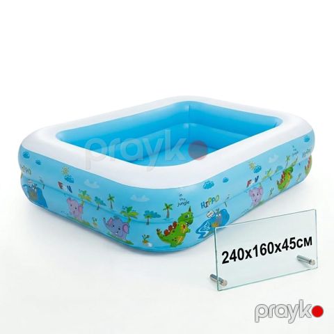 Şişmə hovuz SH39838392, 537 L, Mavi, 240x160x45 sm — Bakı