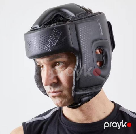Dəbilqə Decathlon Outshock 900, qara — Bakı