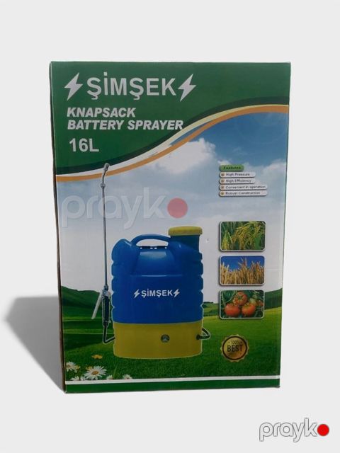 Bağ çiləmə cihazı Şimşek, akkumulyatorlu, 16 l - Simsek_dermansepen_L55T — Bakı