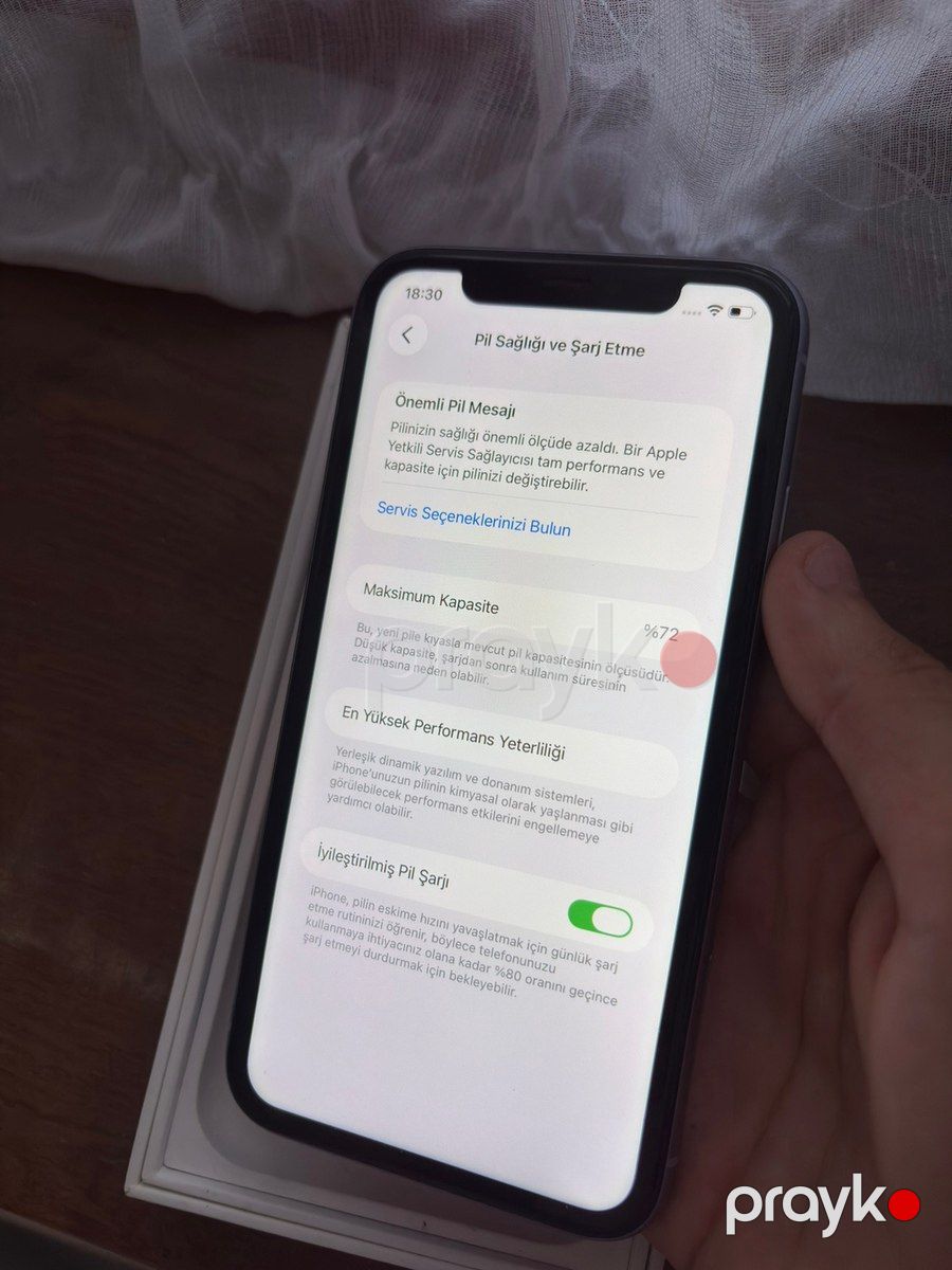 Apple iPhone 11 Purple 128GB/4GB — Smartfonlar, Bakı (3)