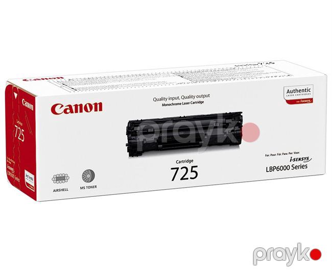 Canon 725 Black Cartridge (3484B002) — İstehlak malları və aksesuarlar, Bakı (3)