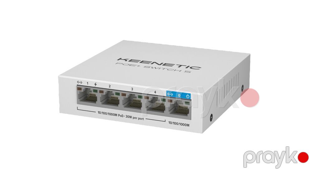 8840 Məhsulun adı: Kommutator Keenetic PoE+ Switch 5 (KN-4610) — Şəbəkə və server avadanlığı, Bakı (2)