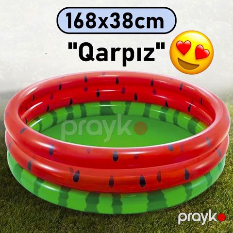 Məhsul №8013 — Intex Şişmə Uşaq Hovuzu “Qarpız” 581TX58448 - Brend — Bakı
