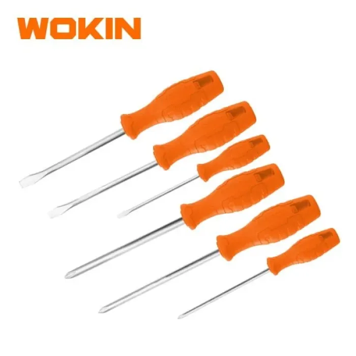 Wokın 6 Parça Otvyortka Dəsti (SL3, SL5, SL6, PH0, PH1, PH2) – Universal Alət Seti