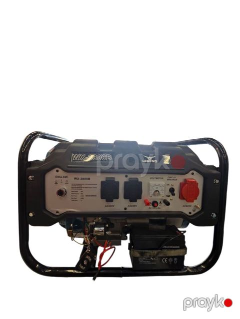 7252 Məhsulun adı: Benzin generator Legend WX-3800B / 3.8 kVt — Bakı